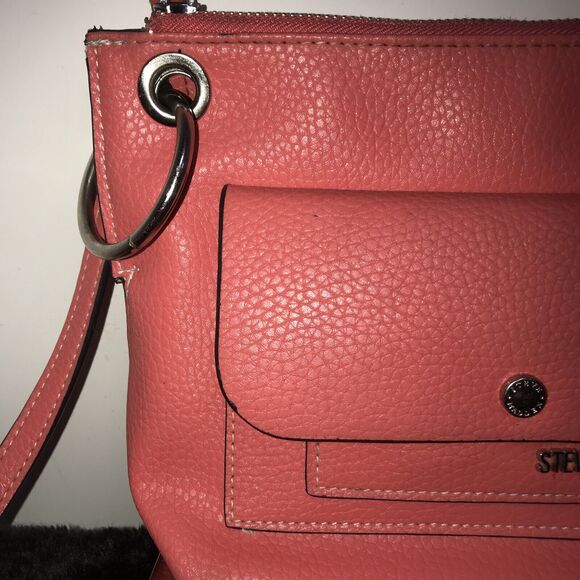 Steve Madden Bsoll Purse Crossbody CORAL - Picture 4 of 12